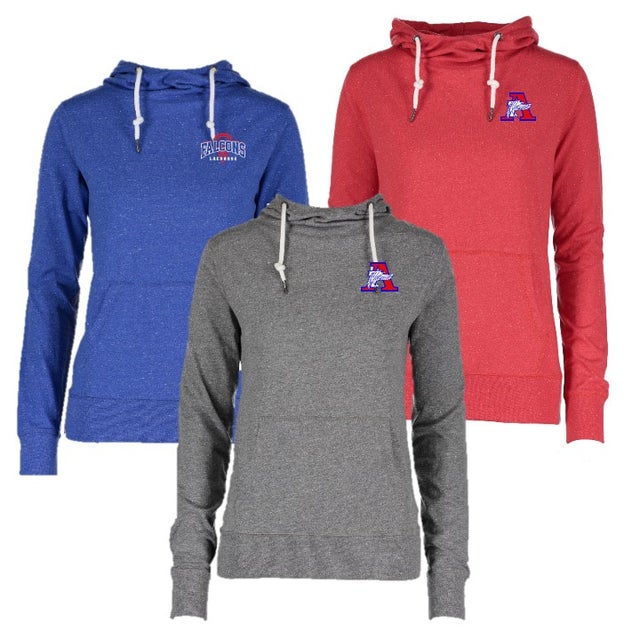AL - Armstrong Ladies Long Sleeve Funnel Neck Hooded T